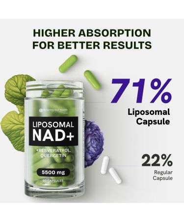 Resurrected Health NMN Supplement with NAD  Resveratrol  Berberine  Quercetin - 60 Capsules for Anti Aging  Brain  Gut & Joint Support - Buy Online on GoSupps.com