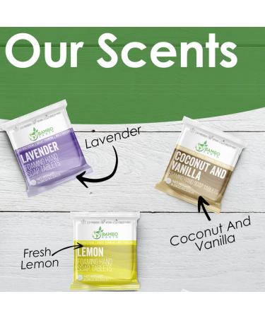 18 Pack Natural Foaming Hand Soap Tablets - Soft Moisturizing Handwash Tab Refills - 1 Tablet 9 Oz Liquid Wash Foam Handsoap - Eco-Friendly Softsoap Refill Tabs (18 Variety Pack) - Buy Online on GoSupps.com