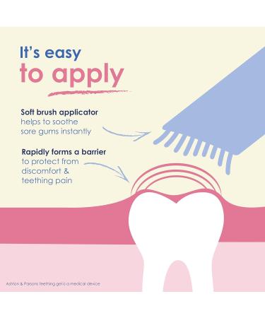 Ashton & Parsons Teething Gel - 10ml - For 3 Months+ Infants - Relieves Common Teething Symptoms - Buy Online on GoSupps.com