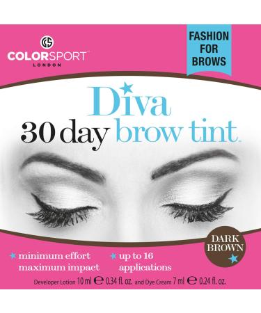 COLORSPORT Diva 30 Day Eyebrow Tint Dark Brown