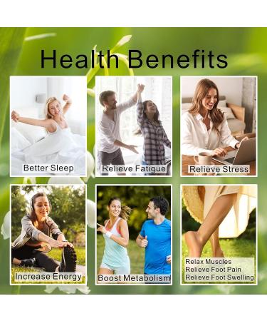 D-Tox Foot Pads - 20 Pcs Natural Bamboo Vinegar Ginger Patches for Cleanse, Stress Relief & Better Sleep - Buy Online on GoSupps.com