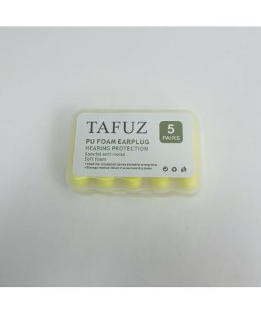 Ear Plugs for Noise Reduction 5 Pairs
