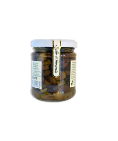 Premium Taggiasca Olive Mixture - Green & Black Pitted in Oil 180g | International Shipping Available - Buy Online on GoSupps.com
