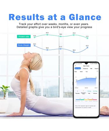 Smart Bluetooth Body Weight Scale with Health Analyzer - 400lb Capacity - Buy Online on GoSupps.com