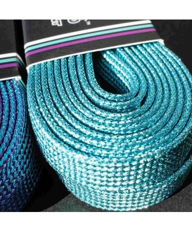 Bont Skates 8mm Shimmer Laces in Dynamite Black - Available in 79, 96, and 108 inches - Buy Online on GoSupps.com