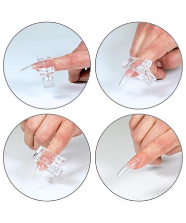 Press On Tip Almond Long Nails - 240 Pieces | Premium Quality Long Almond Nail Tips for Stunning Manicure - Buy Online on GoSupps.com