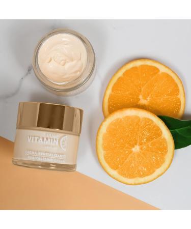 Vitamin C Face Cream - Anti Aging Moisturizer with Ascorbic Acid - 60mL - Even Skin Tone & Boost Collagen - Buy Online on GoSupps.com