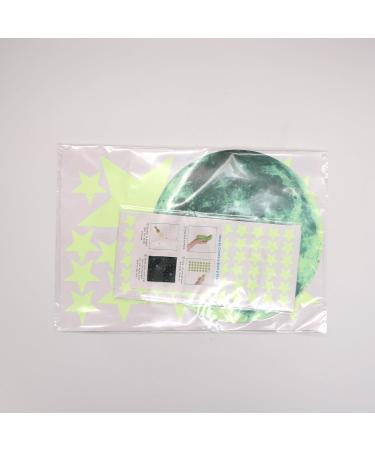ECHOCUBE Glow in the Dark Wall Stickers Set - 637pcs Stars, Moon and Dots for Kids Bedroom Decor - Buy Online on GoSupps.com