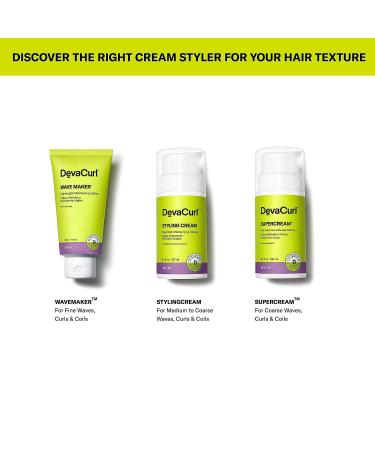 DevaCurl SuperCream 3 fl oz | Rich Coconut-Infused Definer | Hydra-Definition Blend | Multitasking Styler (Warm Coconut) - Buy Online on GoSupps.com