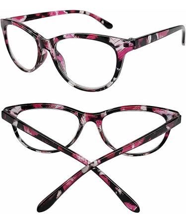 5 Pack Ladies Reading Glasses - Blue Light Blocking Eyewear with Spring Hinge & Fashion Patterns | Multicolor 2.5x Reading Glasses for Women - Buy Online on GoSupps.com