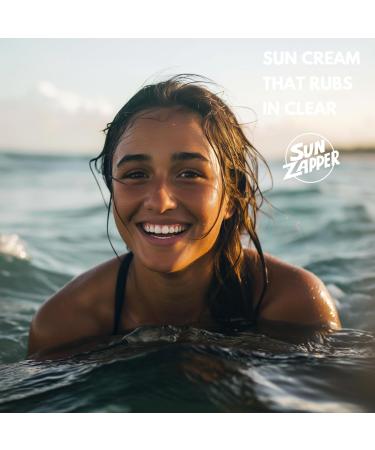 Sun Zapper Pure Zinc Sunscreen SPF 50 - Reef Safe Mineral Zinc Protection 100g for All Skin Types - Buy Online on GoSupps.com