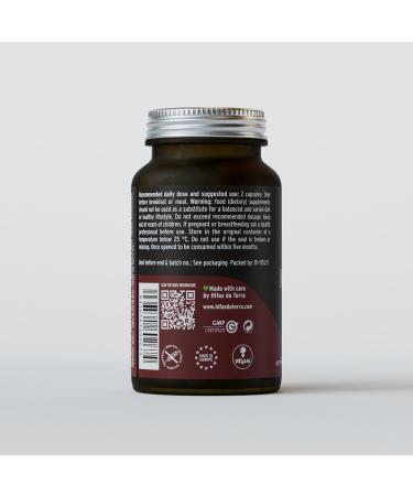HIFAS DA TERRA Mico-Rei - Organic Reishi Mushroom Extract Powder Capsules Nootropic Supplements for Women & Men Red Reishi Adaptogen Pills for Energy & Immune Support for Women & Men - 70 Capsules - Buy Online on GoSupps.com