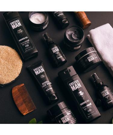 Vasu Greeko Man Beard & Facewash 75ml | Hydrating Cleanser for Smoother Skin & Beard | Gentle Face Wash for Men - Buy Online on GoSupps.com
