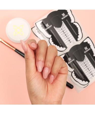 Bluesky Builder Gel Nail Extension Kit White 30ml Perfect for Beginners and Salon Professionals. Contains: Builder Gel 30ml 50 Nail Form Stickers Nail File Nail Buffer Nail Extension Brush - Buy Online on GoSupps.com