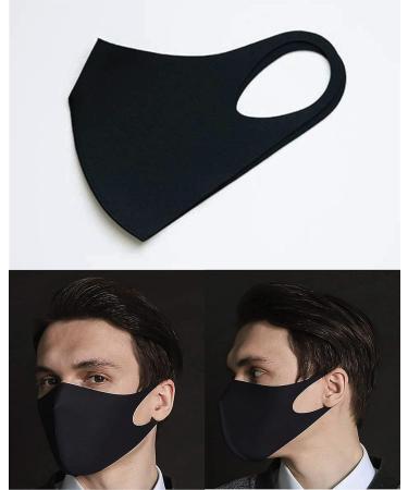 Everyday Aerosilver Face Mask - Reusable Breathable & Washable | Made in Korea | Medium Black - Buy Online on GoSupps.com