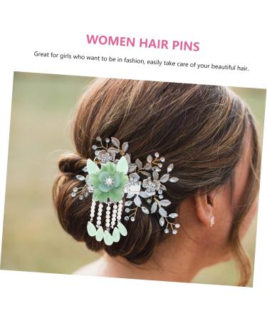ABOOFAN 1 Pair Antique Pair Clip Vintage Hair Accessories Flower Hair Clips Accessories for Girls Hair Barrettes for Girls Chinese Hairpin Kimono Floral Bride Hair Barrettes Girls Hairpins - Buy Online on GoSupps.com