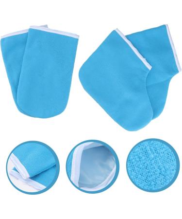 VALICLUD Kit de Paraffine pour Th rapie Mains et Pieds Taille Unique Coton Isolant Thermique Bleu Fonc Hydratant pour Soin Spa Maison - Buy Online on GoSupps.com