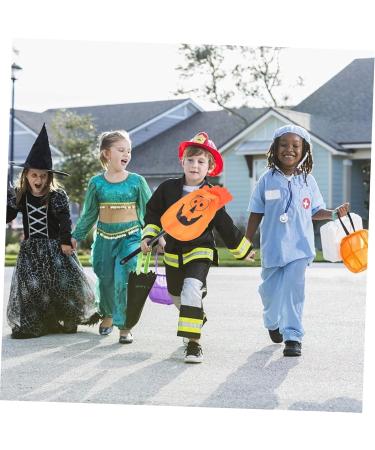 KOMBIUDA Kids Toy 1pc Portable Pumpkin Bag Candy Bags Halloween Treat Bag Packing Bag Delicate Paper Bag Child - Buy Online on GoSupps.com