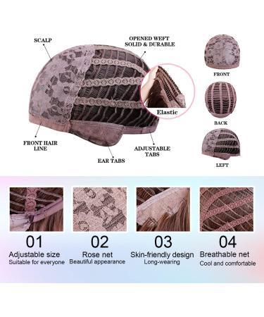 Kellynee Ginger Bob Wig with Bangs - Shoulder Length Copper Red Synthetic Hair for Women - Short Curly Heat Resistant Wig for Daily/Cosplay/Party - Buy Online on GoSupps.com