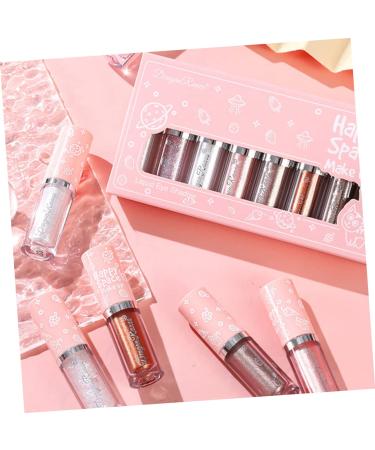 8pcs Shimmer Liquid Eyeshadow Set - Long Lasting Glitter Eye Makeup Accessories for Stunning Looks - Buy Online on GoSupps.com