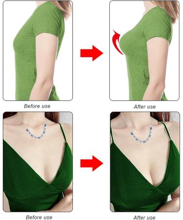 Buy Soft Silicone Breast Enhancers | Invisible Push Up Bra Inserts for Swimwear & Wedding Dress - Waterproof & Self-Adhesive - Buy Online on GoSupps.com
