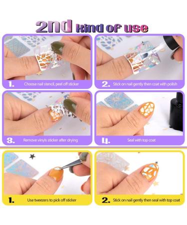 Teenitor Professional Nail Art Painting Kit - 15 Stencils, 15 Brushes, 5 Dotting Tools - Nail Pen Designer Set with Stickers for UV Gel Nail Art Beginners - Buy Online on GoSupps.com