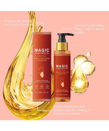 Huile Corps Hydratante et Rafra chissant Magic Huile Soins pour le Corps Huile Corporelle Raffermissante pour la Peau Lifting Body Oils - Buy Online on GoSupps.com