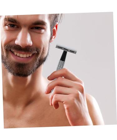 FOMIYES Vintage Beard Shaver & Eyebrow Trimmer for Men - 1 Set Aluminum Face Shaver & Beard Cutter - Buy Online on GoSupps.com