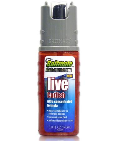 Baitmate Live Scent Fish Attractant, for Lures and Baits - 5 fl oz. Catfish