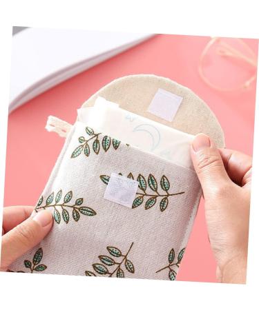 Buy Lurrose 20 pc Storage Bags for Women's Bandages | Knitted Money Bags for Menstrual Pads & Cash | International Shipping Available - Buy Online on GoSupps.com