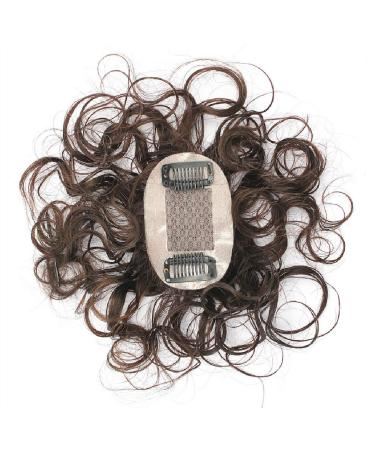 Natural Look Hair Part for Women - Real Hair Toupet Invisible & Corrugated 5x8 cm Perfect for Thinning or White Hair - Buy Online on GoSupps.com