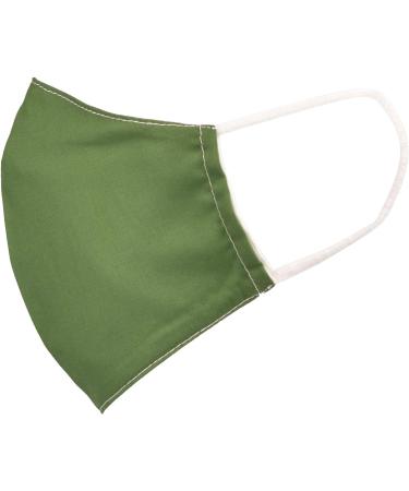 styleBREAKER Unisex Cotton Fabric Mask - Double Layer Reusable Washable Community Mask in Green - International Shipping Available - Buy Online on GoSupps.com