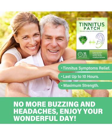 Natural Herbal Tinnitus Relief Patches - 48 Pcs - Improve Hearing & Relieve Discomfort - Buy Online on GoSupps.com