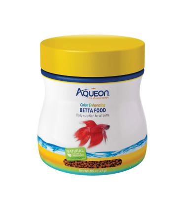 Aqueon Betta Food Pellets 0.95-Ounce Brown 100106051 (Packaging may vary) 27 g (Pack of 1)