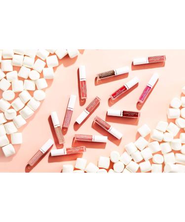 wet n wild Liquid Lipstick Cloud Pout Marshmallow Pink Cotton Candy Skies | Matte Lip Cream Mousse with Argan Oil & Vitamin E | 0.1 Fl Oz - Buy Online on GoSupps.com