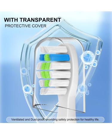 10 Pack Soft Brush Replacement Heads for Bitvae D2 Electric Toothbrush - Compatible Toothbrush Heads - Buy Online on GoSupps.com