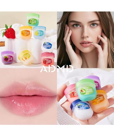 Bosuya Pack of 8 Mini Lip Masks Moisturize and Nourish the Lip Mask Fruit Flavored Lip Balm Set for Dry Chapped Lips - Buy Online on GoSupps.com