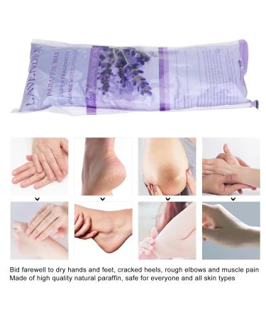453g Lavender Moisture Paraffin Wax for Spa - Ideal for Dry Skin Relief Beauty Hand & Feet Treatment - Buy Online on GoSupps.com