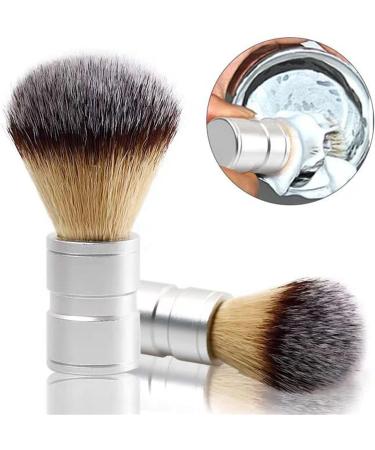 AnSafe Mini Portable Shaving Brush - Lightweight Foam Soap Beard Brush for Easy Hair Shaving | International Shipping Available - Buy Online on GoSupps.com