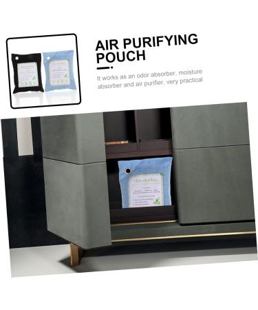 Stahad 10-Pack Activated Carbon Air Purifier Bags - Eliminate Car Smells & Refresh Environment | Natural Charcoal Odor Absorbers - Buy Online on GoSupps.com
