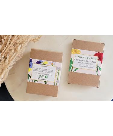 Detoxifying Activated Charcoal & Bentonite Clay Soap for Oily & Acne-Prone Skin - Cold Process | Nourish Your Skin Naturally - Buy Online on GoSupps.com