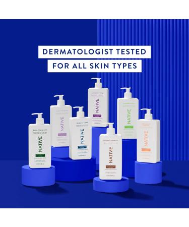 Native Body Lotion - Plant-Based Moisturizers for Men & Women | Eucalyptus & Mint | Restores Dry Skin | 16.5 fl oz - Buy Online on GoSupps.com