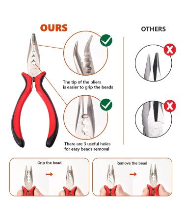 16 Color Fairy Hair Tinsel Kit - 3200 Strands, 47 Inch Extensions with Glitter, Micro Beads, and Crochet Tools for Women & Girls - Buy Online on GoSupps.com