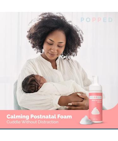 Popped Witch Hazel Foam with Aloe | Perineal Healing Postpartum Care | Relieves Pain, Hemorrhoids & Swelling | Postpartum Essential (5 fl oz) - Buy Online on GoSupps.com