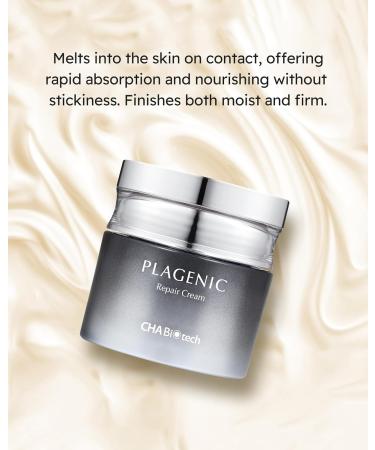 Isa Knox Plagenic Repair Cream - Nourishing Hydrating Moisturizer for Fine Lines Wrinkles & Glowing Skin | Korean Skin Care with EGF French Collagen & Amino Acids - Buy Online on GoSupps.com