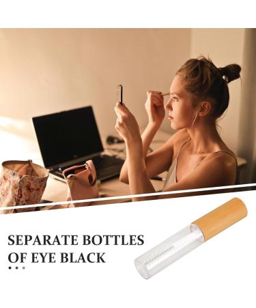 PATKAW Empty Eyeliner Tube Container Plastic Refillable Eyelash Growth Oil Mascara Eye Gloss Liquid Tube Bottle with Brush for Travel 6ml - Buy Online on GoSupps.com