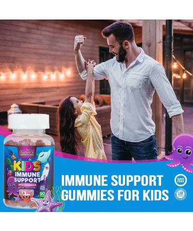 Echinacea Plus Vitamin C & Zinc Gummies for Kids - 90 Count | Nature's Nutrition - Buy Online on GoSupps.com