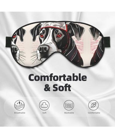 Buy SSIMOO Cute Animal Farm Dog Eye Mask - Double-Sided Soft & Light Blocking for Better Sleep | International Shipping Available - Buy Online on GoSupps.com