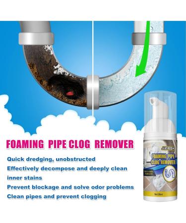 Quick Foaming Toilet Cleaner | Multifunctional Toilet Cleaning Agents - Powerful Active Dredging Agent Removes Hair Soap Scum Blockages Aezon - Buy Online on GoSupps.com