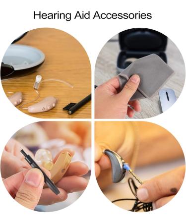 UKCOCO Universal Ear Cleaner Kit | Practical PVC Cleaning Tools for Headphones & Hearing Aids - Buy Online on GoSupps.com